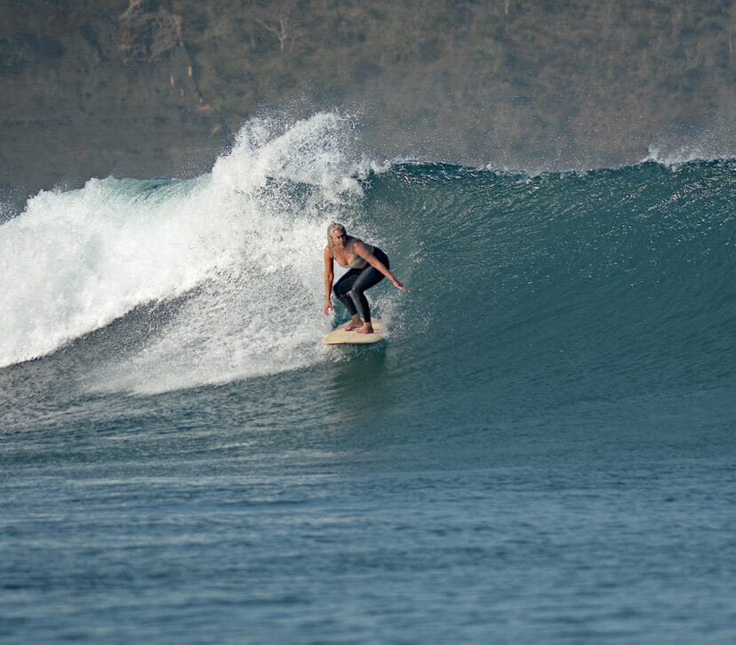 Surf Goddess Retreat in Seminyak, Bali - Empowering women with surfing lessons, wellness activities, and cultural experiences in a tropical paradise.