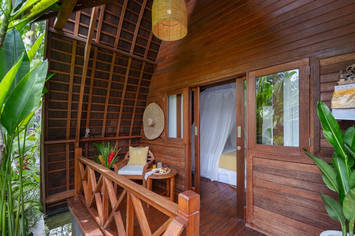 Semaya Bungalow Patio Ubud Retreat