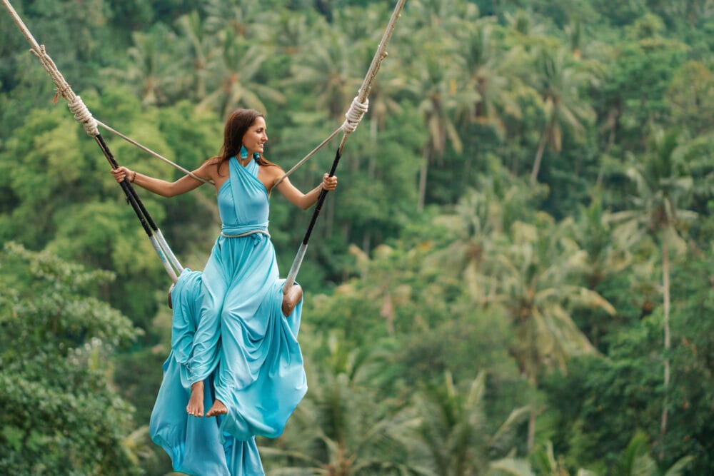 Ubud swing goddess retreat