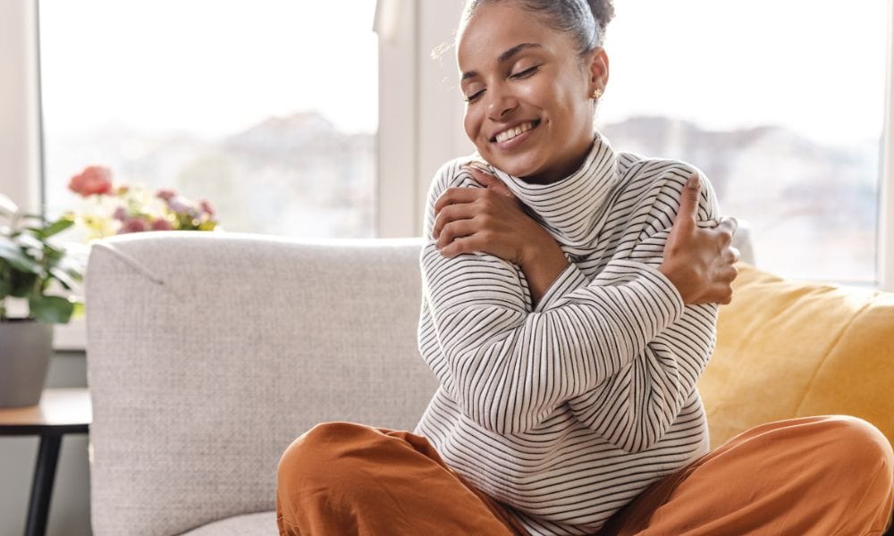 The Power of Self-Embrace (Give Yourself a Hug)